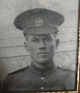 my grandfather in his Canadian Expeditionary Forces uniform